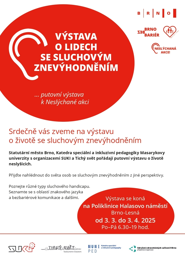 letáček s informacemi o akci
